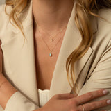 Oval Opal Charm