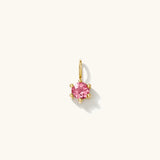 Pink Tourmaline Charm (October Birthstone)
