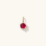 Ruby Charm (July Birthstone)