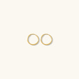 Thin Hoop Earrings
