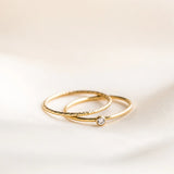 Sparkle Stacking Ring