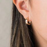 Starburst Huggie Earrings