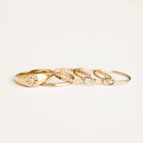 Starburst Signet Ring