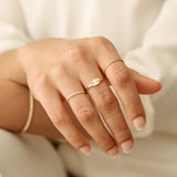Sunburst Signet Ring