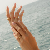 Duo Twisted Ring