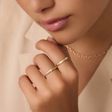 Curve Band Ring