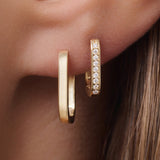 Essential Zirconia U Hoops Layering Set
