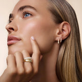 Essential Zirconia U Hoops Layering Set