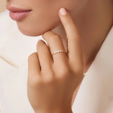 Diamond Graduated Ring