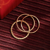 Essential Twisted Stacker Ring