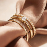 Essential Cubic Zirconia Eternity Ring