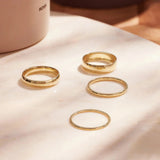 Slim Curve Band Ring
