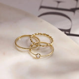 Essential Twisted Stacker Ring