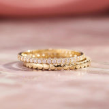 Essential Cubic Zirconia Eternity Ring