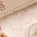 Herringbone Chain Necklace