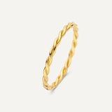 Essential Twisted Stacker Ring Set