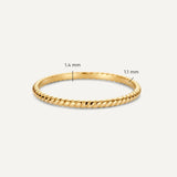 Essential Twisted Stacker Ring