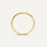 Cubic Zirconia Claw Ring