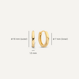 Essential Small Huggie Hoops