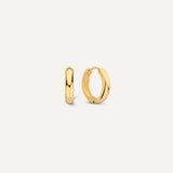 Bold Huggie Hoops