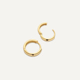 Bold Huggie Hoops