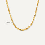Twisted Rope Necklace
