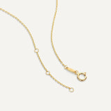 Round Cut Cubic Zirconia Pendant Necklace
