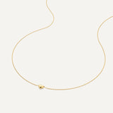 Puffy Heart Pendant Necklace
