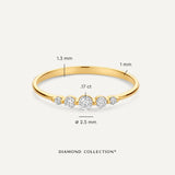 Diamond Graduated Ring