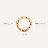 Cartilage Hoops Piercing Set
