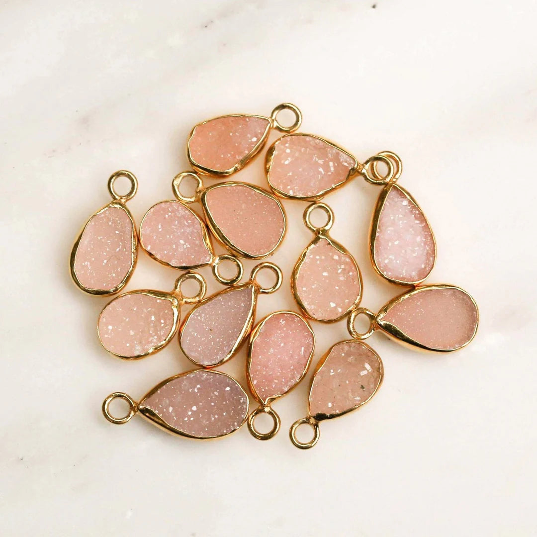 Teardrop Druzy Necklace