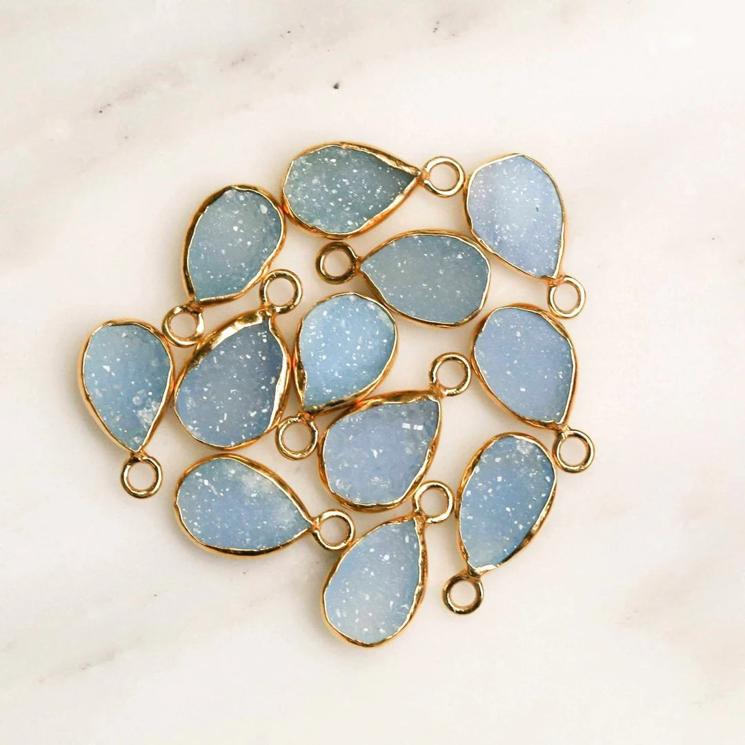 Teardrop Druzy Necklace