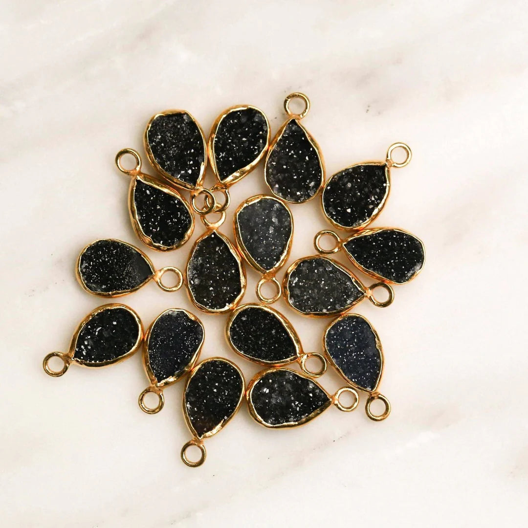 Teardrop Druzy Necklace