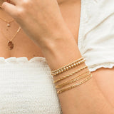 Thick Figaro Chain Bracelet