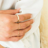 Thick Flat Band Ring