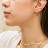 Thin Hoop Earrings