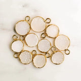 Tiny Druzy Necklace
