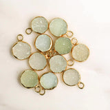 Tiny Druzy Necklace