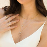 Tiny Lock Necklace