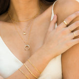 Tiny Lock Necklace