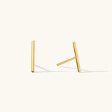 Bar Stud Earrings