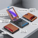RFID Blocking Slim Minimalist Wallet