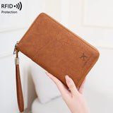 Multi-Functional RFID Blocking Passport Bag Travel Document Holder