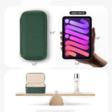 Travel Ritual · Maidenhood Faux Leather Jewelry Organizer with 12 Visible Pouches