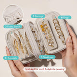 2-Layer Travel Jewelry Organizer