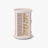 Quiet Luxe 360° Rotating Jewelry Organizer & Display Box