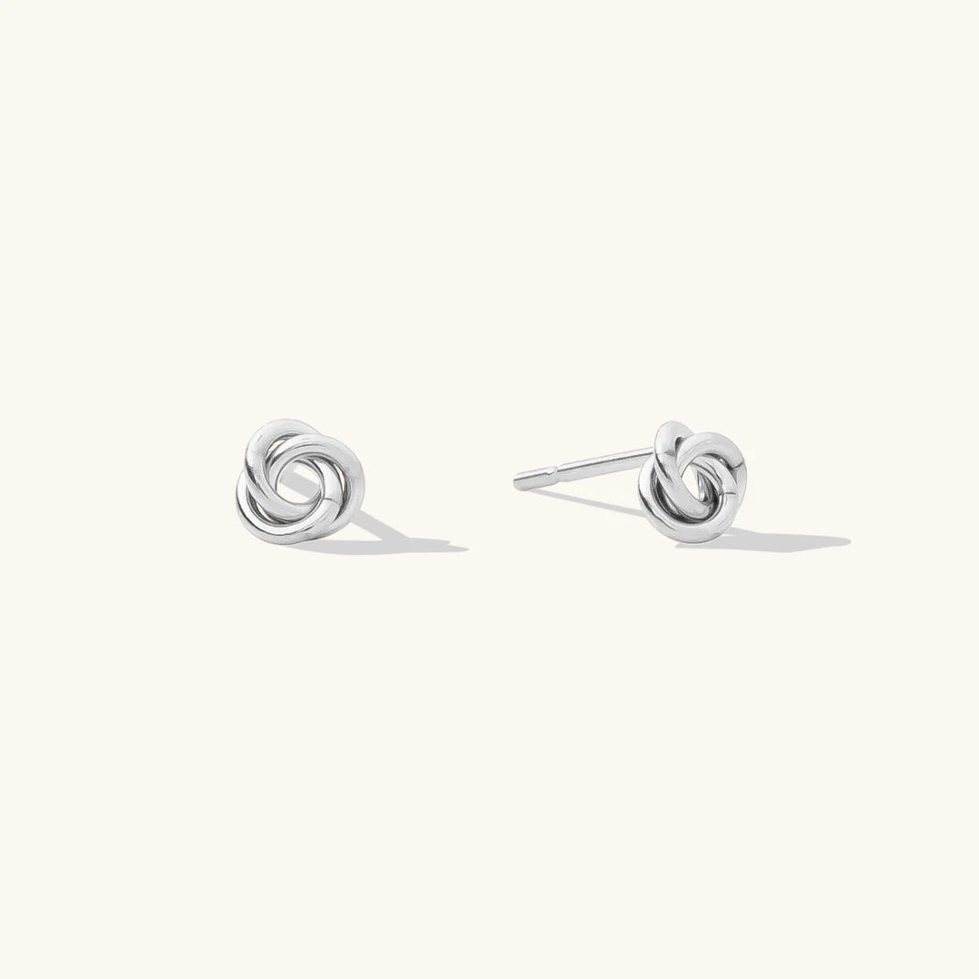 Love Knot Stud Earrings