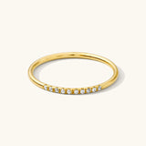 Pavé CZ Stacking Ring