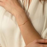 Tiny Initial Bracelet