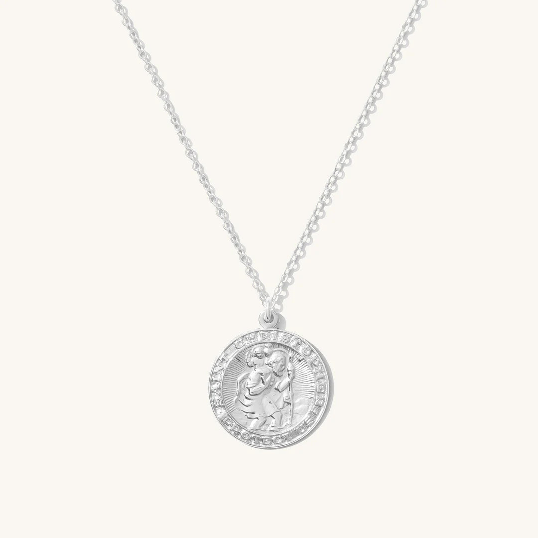 Christopher Medallion Necklace